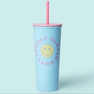 NWT. Stainless steel tumbler. Blue smiley w logo
Stoney Clover Lane x Target